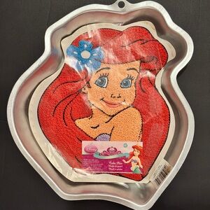Disney Ariel Cake Pan - Silver